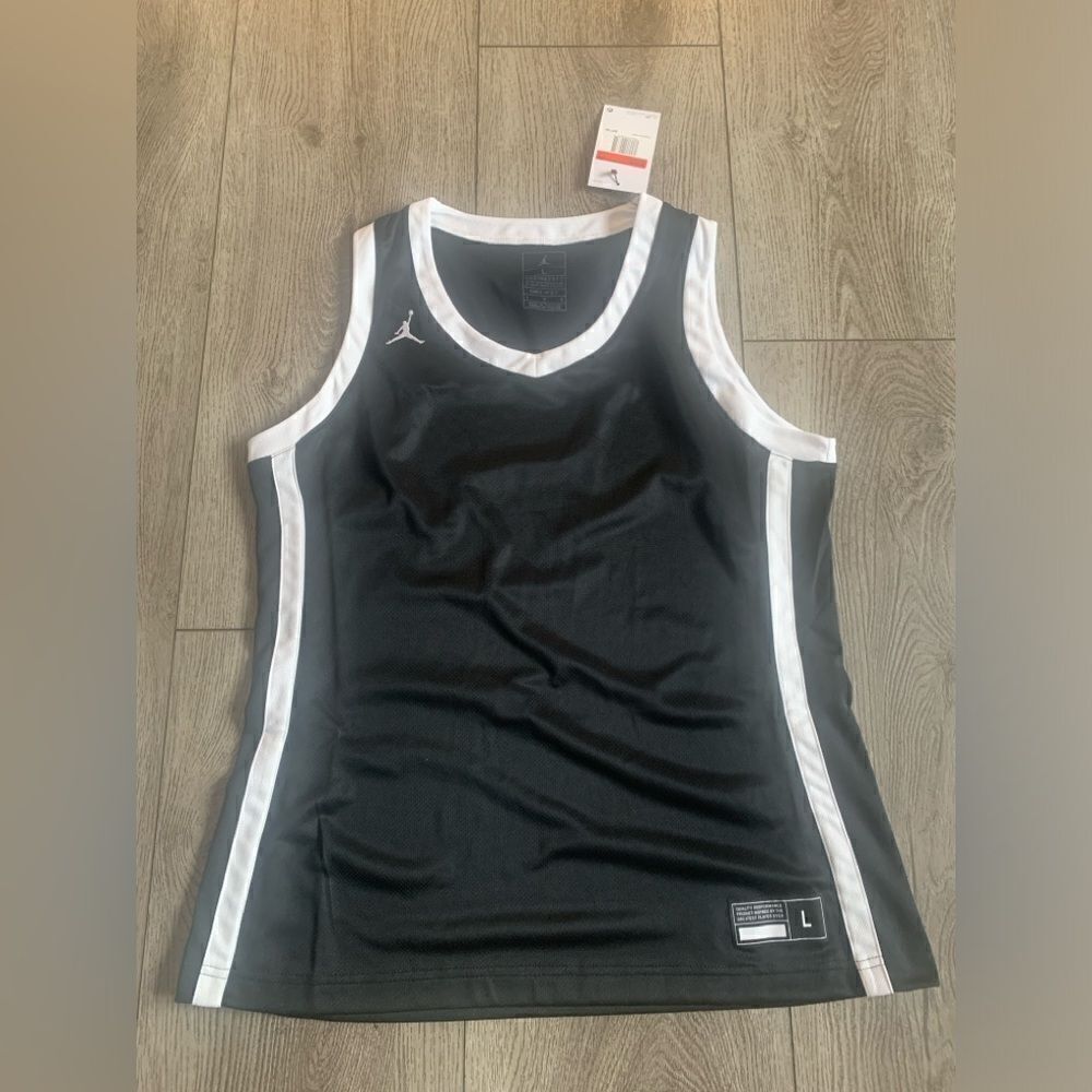 Jordan’s woman’s tank top perfect for basketball practice